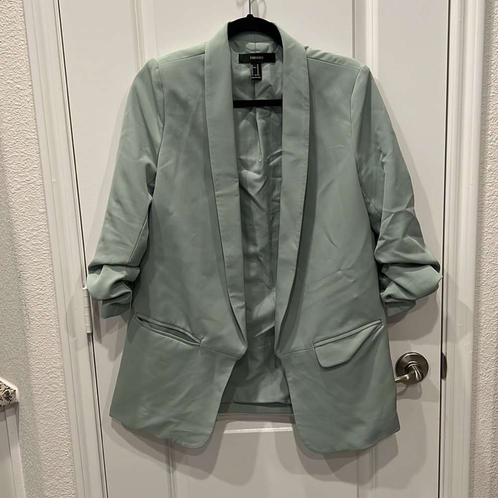 Mint Green Blazer